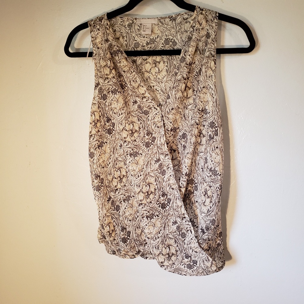 H&M sheer blouse